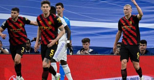 Man City hoa Real 1-1 tai Bernabeu