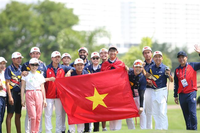 Golfer 15 tuổi Lê Khánh Hưng xuất sắc giành HCV SEA Games 32