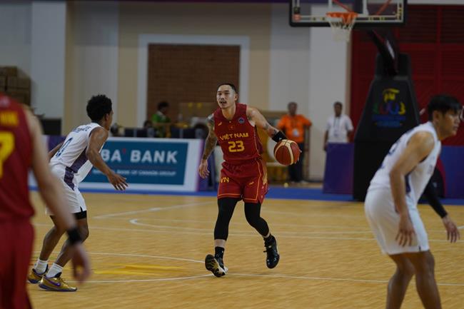 Bóng rổ nam Việt Nam thua Thái Lan 41 điểm trận mở màn SEA Games
