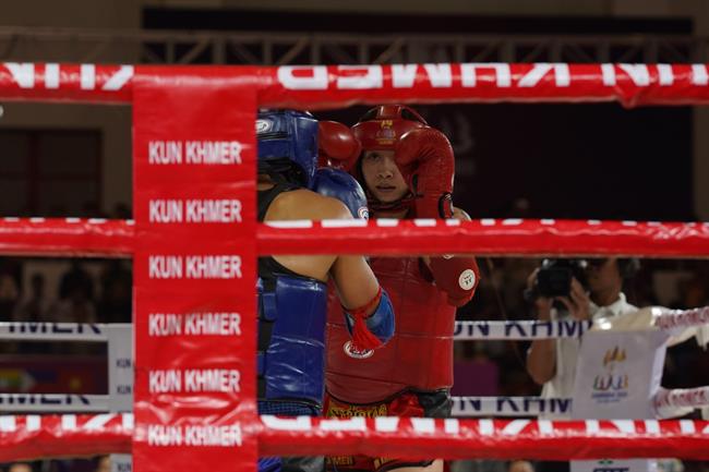 Không bung hết sức, võ sĩ Việt Nam vẫn giành HCV Kun Khmer 5