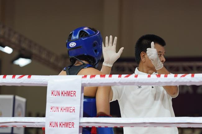 Không bung hết sức, võ sĩ Việt Nam vẫn giành HCV Kun Khmer 4