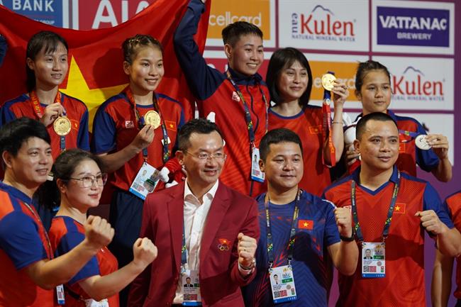 Không bung hết sức, võ sĩ Việt Nam vẫn giành HCV Kun Khmer 7