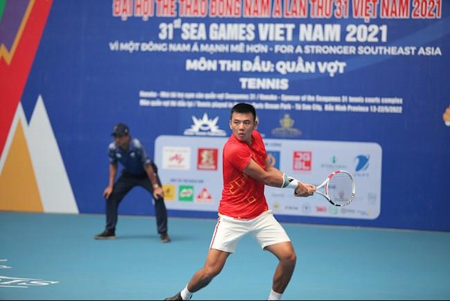 Lý Hoàng Nam thua sốc ở tứ kết SEA Games 32