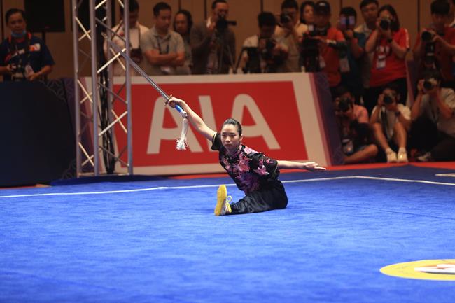 Video Dương Thúy Vi bài biểu diễn Kiếm Thuật SEA Games 32 2 Video Dương Thúy Vi bài biểu diễn Kiếm Thuật SEA Games 32 2