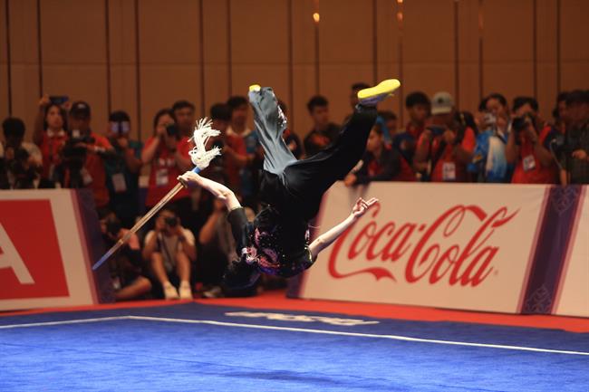 Video Dương Thúy Vi bài biểu diễn Kiếm Thuật SEA Games 32 4 Video Dương Thúy Vi bài biểu diễn Kiếm Thuật SEA Games 32 4