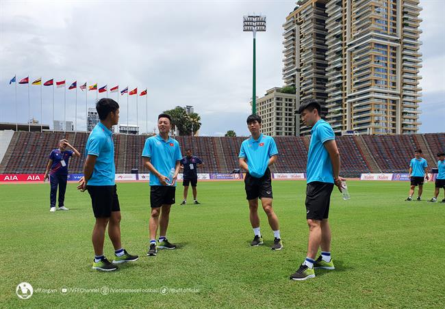 U22 Việt Nam không tập luyện, thoải mái tinh thần trận gặp U22 Indonesia 