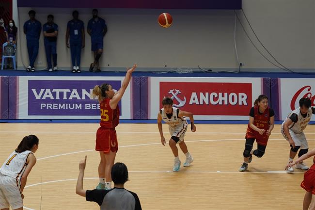 ĐT bóng rổ nữ Việt Nam thua trận thứ hai tại SEA Games 32 7