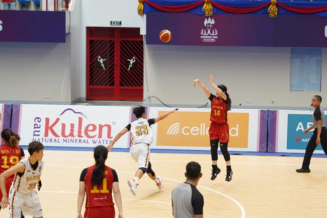 ĐT bóng rổ nữ Việt Nam thua trận thứ hai tại SEA Games 32 8