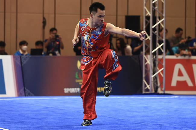 Video Nông Văn Hữu giành HCV sau bài biểu diễn nam đao SEA Games 32 1 Video Nông Văn Hữu giành HCV sau bài biểu diễn nam đao SEA Games 32 1