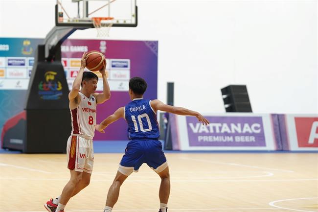 Ghi gần 100 điểm, ĐT bóng rổ nam Việt Nam thắng trận đầu ở SEA Games 32 2