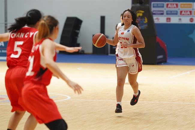 Thắng nhẹ Singapore, ĐT bóng rổ nữ Việt Nam chia tay SEA Games 32 3 Thắng nhẹ Singapore, ĐT bóng rổ nữ Việt Nam chia tay SEA Games 32 3