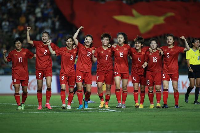 Tuyển nữ Việt Nam thăng tiến trên bảng BXH FIFA
