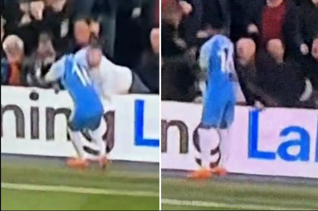 Amad Diallo của MU bị CĐV Luton hành hung Amad Diallo cua MU bi CdV Luton hanh hung