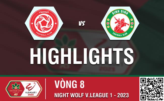 Video tổng hợp: Viettel - Bình Định (Vòng 8 V.League 2023)