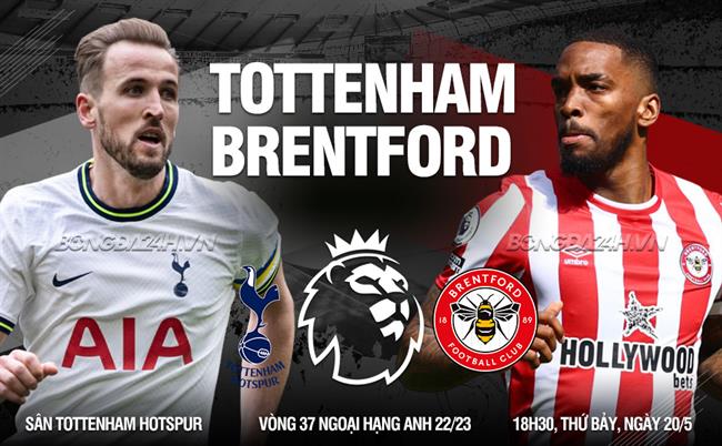 Thua thảm Brentford, Tottenham đứng trước nguy cơ văng khỏi Top 7