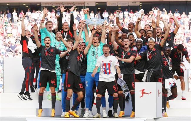 Bayern Munich giành chức vô địch Bundesliga 2022/23 đầy ngoạn mục