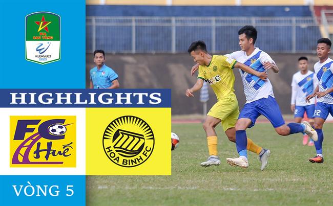Video Huế 0-0 Hòa Bình (Vòng 5 HNQG 2023) Video Hue 0-0 Hoa Binh (Vong 5 HNQG 2023)