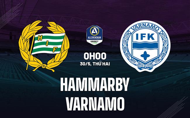 Nhận định - dự đoán Hammarby vs Varnamo 0h00 ngày 30/05 (VĐQG Thụy Điển 2023)