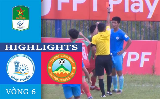 Video Bình Thuận vs Bình Phước (Vòng 6 HNQG 2023) Video Binh Thuan vs Binh Phuoc (Vong 6 HNQG 2023)
