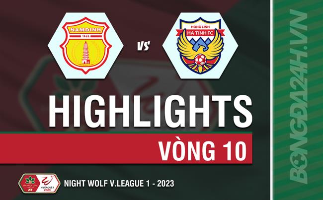 Video Nam dinh vs Ha Tinh (Vong 10 V.League 2023)