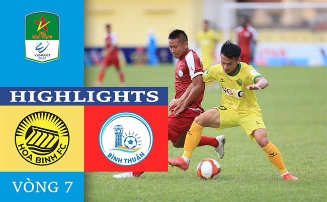 Video Hoa Binh vs Binh Thuan (Vong 7 HNQG 2023)