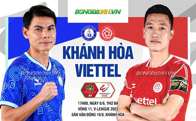 Nhận định Khánh Hòa vs Viettel (17h00 ngày 6/6): Đội khách liệu có quà?