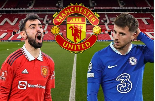 Mason Mount ở đâu so với Bruno Fernandes và Christian Eriksen?