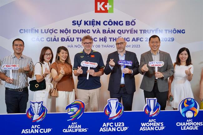 Khán giả tiếp tục được theo dõi ĐT Việt Nam giai đoạn 2025-2029 trên sóng truyền hình