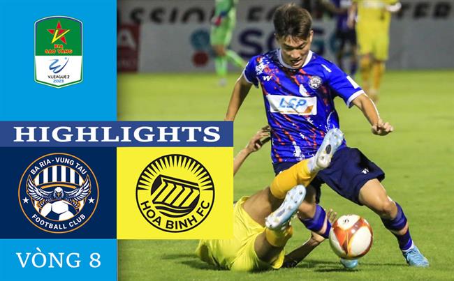 Video Vung Tau vs Hoa Binh (Vong 8 HNQG 2023)