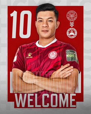 CLB TPHCM mượn quân từ Công An Hà Nội 1 CLB TPHCM mượn quân từ Công An Hà Nội 1