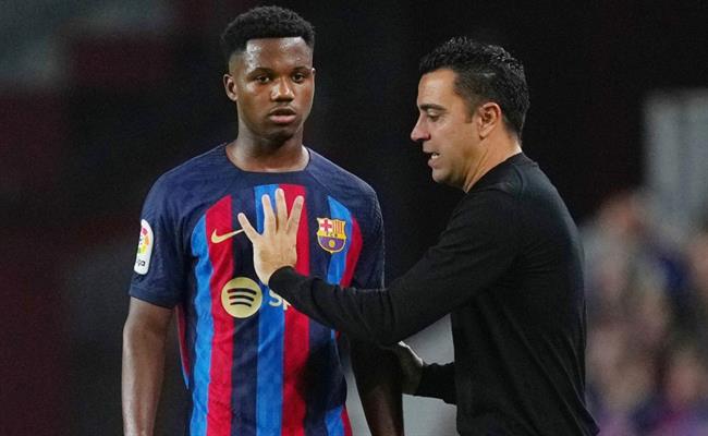 Ansu Fati duoc cho la khong muon Messi tro lai Barca