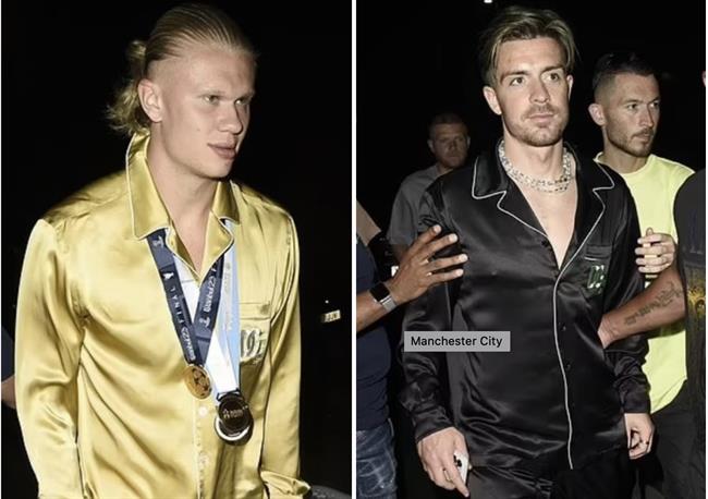 Haaland và Jack Grealish Haaland va Jack Grealish