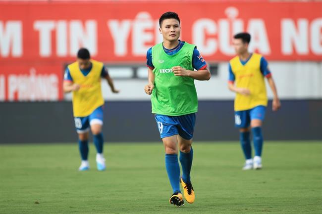 Danh sách ra sân của đội tuyển Việt Nam: Quang Hải trở lại, Công Phượng không thi đấu