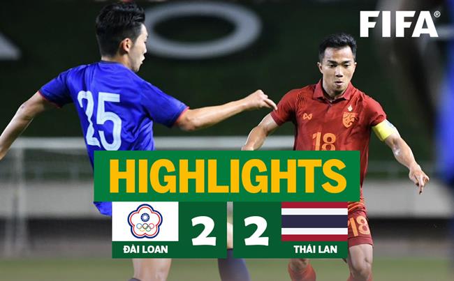 Video dai Loan vs Thai Lan (Giao huu 2023)