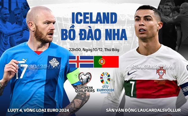 Iceland vs Bồ Đào Nha Iceland vs Bo dao Nha
