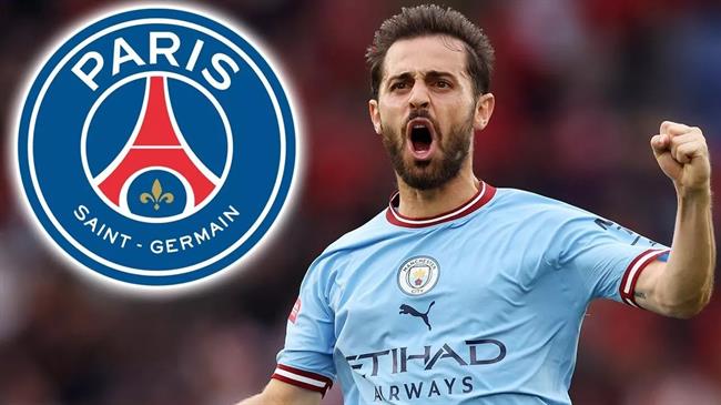 PSG quan tam Bernardo Silva