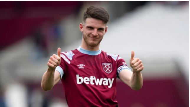 Arsenal quan tâm Declan Rice Arsenal quan tam Declan Rice