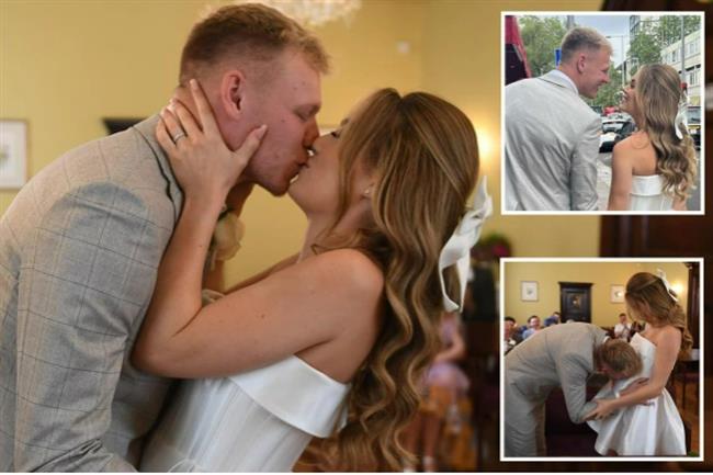 Aaron Ramsdale kết hôn với bạn gái đang mang bầu