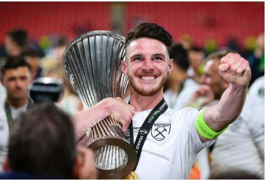 Arsenal rat muon co Declan Rice