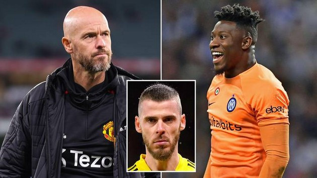 Ten Hag nhắm Andre Onana thay De Gea Ten Hag nham Andre Onana thay De Gea