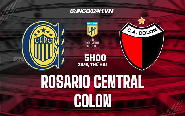 Nhận định Rosario Central vs Colon 5h00 ngày 26/6 (VĐQG Argentina 2023)