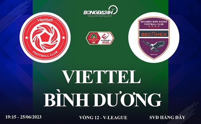 Trực tiếp Viettel vs Bình Dương link xem kqbd V-League 2023