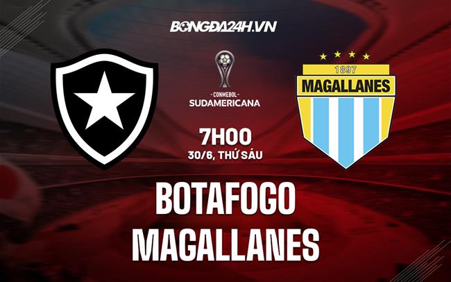 Nhận định Botafogo vs Magallanes 7h00 ngày 30/6 (Copa Sudamericana 2023)