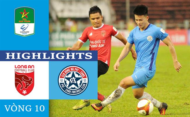 Video Long An vs PVF-CAND (Vong 10 HNQG 2023)