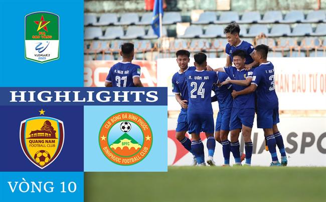Video Quang Nam vs Binh Phuoc (Vong 10 HNQG 2023)