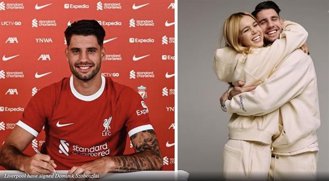 Bạn gái đẹp tựa thiên thần của Dominik Szoboszlai