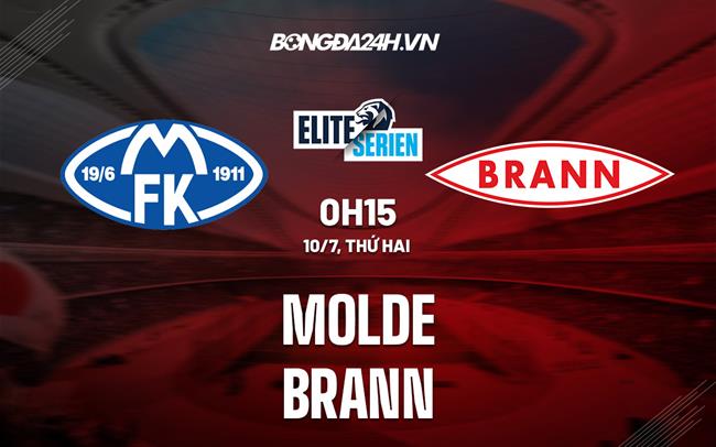 Nhận định - dự đoán Molde vs Brann 0h15 ngày 10/7 (VĐQG Na Uy 2023)