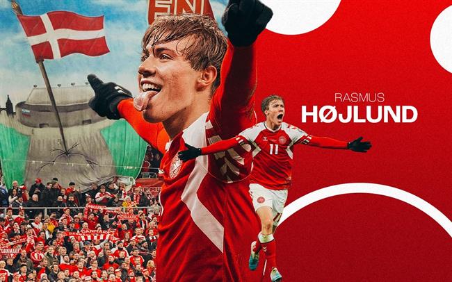 Giải bài toán trung phong của Man Utd: Rasmus Højlund - Ngọc thô giàu tiềm năng