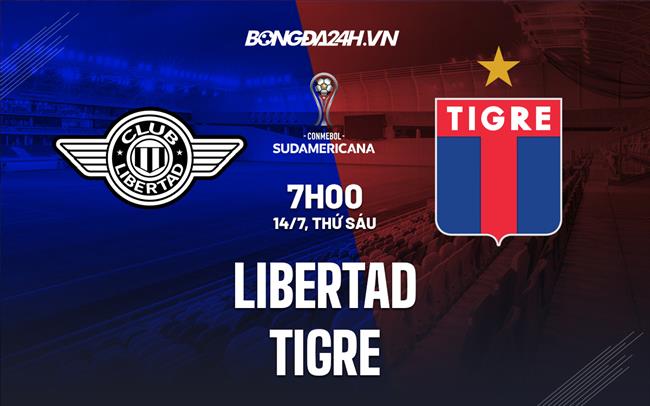Nhận định bóng đá Libertad vs Tigre 7h00 ngày 14/07 (Copa Sudamericana 2023)