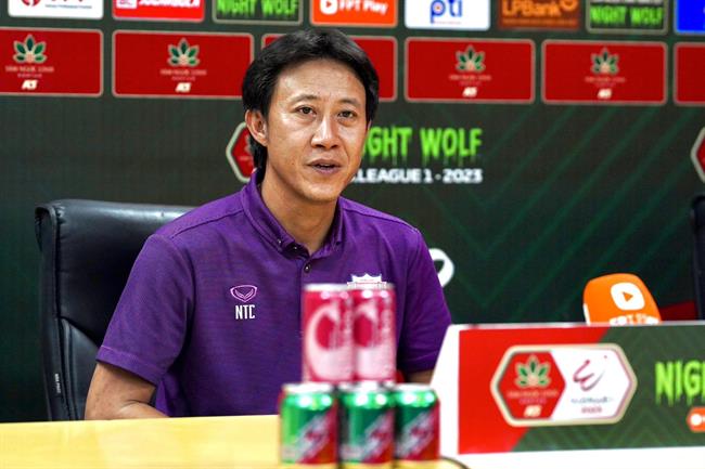 HLV Thành Công. Ảnh: MT HLV Thanh Cong. anh: MT